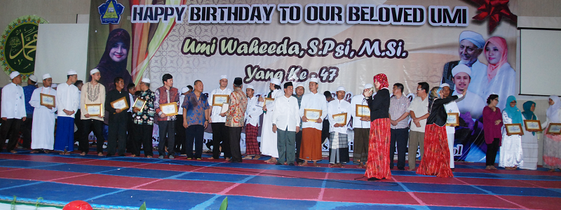 Nurul Iman Rayakan Milad Umi Waheeda ke-47