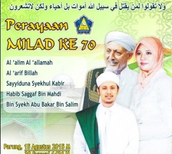 MILAD ABAH YANG KE-70