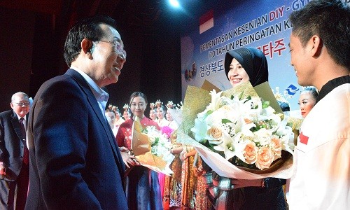 N-LION TAMPIL DALAM  ACARA PERESMIAN KERJASAMA KOREA DENGAN JOGJAKARTA