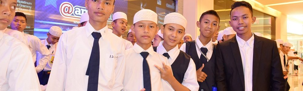 Kunjungan  SMP Al Ashriyyah Nurul Iman Ke @america
