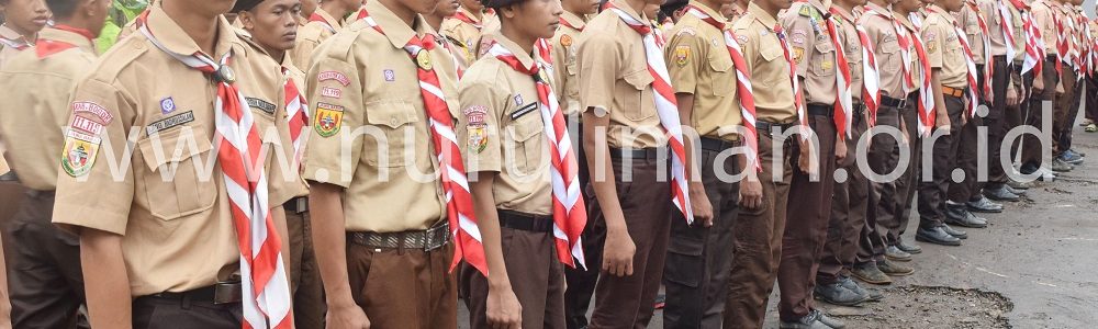 Galeri Upacara pembukaan HUT Pramuka Gugus Depan 11.119-120 Pramuka Al Ashriyyah Nurul Iman Islamic Boarding School Parung Bogor