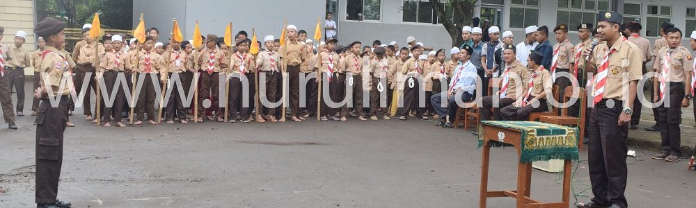 Galeri Upacara pembukaan HUT Pramuka Gugus Depan 11.119-120 Pramuka Al Ashriyyah Nurul Iman Islamic Boarding School Parung Bogor