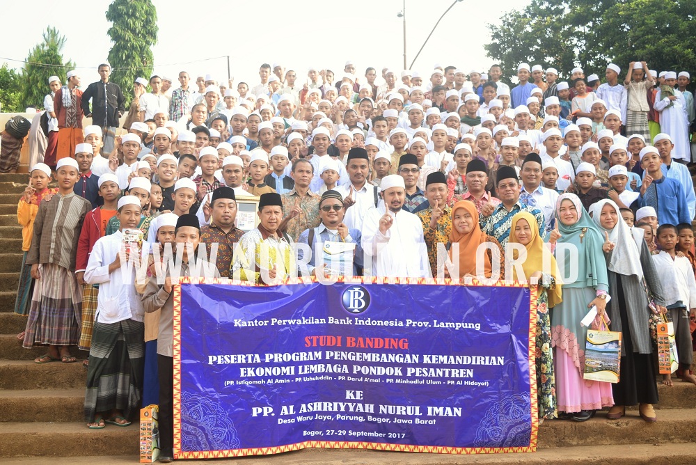 Kunjungan Bank Indonesia Lampung di Al Ashriyyah Nurul