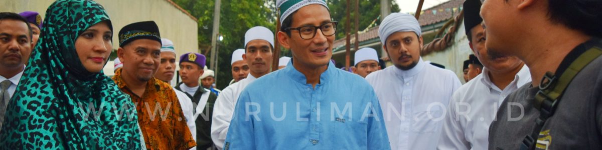 Berkunjung ke Nurul Iman, Sandiaga Uno Berbagi 4 AS Kesuksesan
