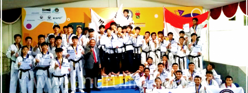 Nurul Iman N-Lions Raih Berbagai Medali pada “2019 Indonesia Asia Taekwondo Hanmadang Championship”