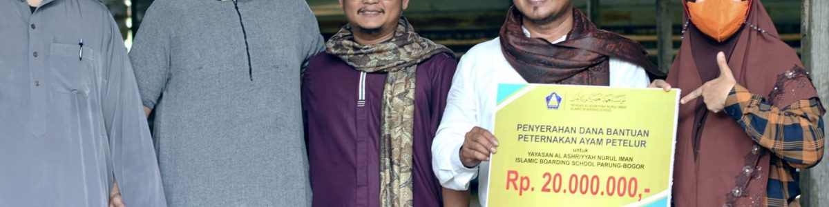 NURUL IMAN RESMIKAN INTANSI PETERNAKAN AYAM PETELUR