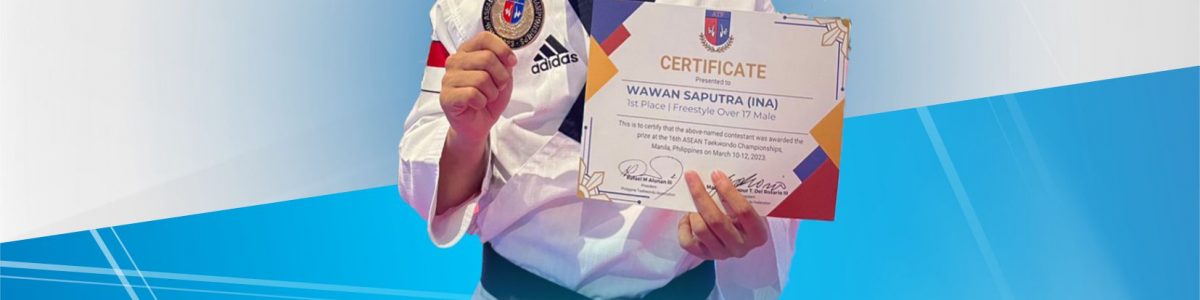 Santri Nurul Iman Raih Medali Emas di Ajang 16th ASEAN Tae Kwon Do Championship Filipina