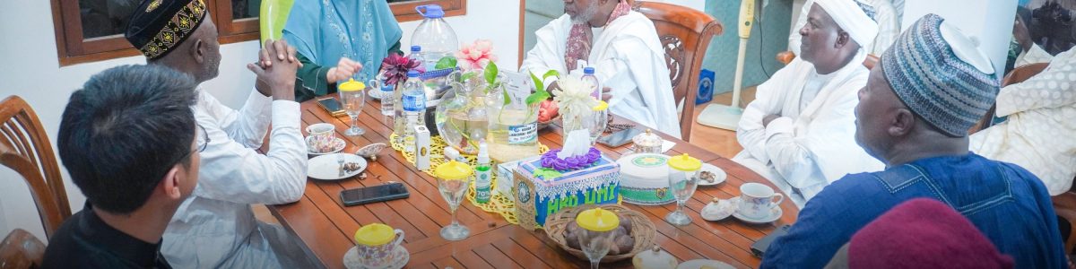 KUNJUNGAN TAMU DARI NIGERIA, AFRIKA BARAT